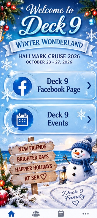 Welcome to Deck 9 Winter Wonderland