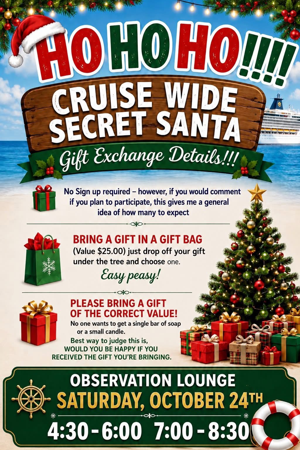Cruise Wide Secret Santa